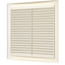 Вытяжная вентиляционная решетка из АБС-пластика Mistral 20х20 Ivory, изображение 5