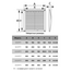 4elementsРегулируемая вытяжная вентиляционная решетка Mistral 20х30 White, изображение 5