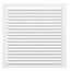 Вытяжная вентиляционная решетка с сеткой Mistral 19x19 White, изображение 3