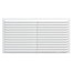 Вытяжная вентиляционная решетка из АБС-пластика Mistral 11x22 White