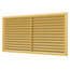 Вытяжная вентиляционная решетка из АБС-пластика Mistral 11x22 Beige, изображение 4