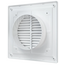 4elementsGrila pentru ventilatie din ABS-plastic cu cadru Era 1515R10F 15o15 D100 White, изображение 4