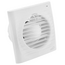 Осевой вытяжной вентилятор с обратным клапаном ERA 4C D100 White, изображение 3