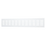 Вентиляционная решетка для дверей и подоконников Mistral 48х8 White