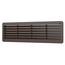 Дверная переточная решетка двухсторонняя Mistral 45х13 Brown