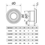 Анемостат приточно-вытяжной с фланцем Mistral D150, изображение 4