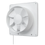 4elementsОсевой вытяжной вентилятор с сеткой и шнурком VentEurope CLASSIC 150 PS White, изображение 4