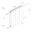 4elementsRadiator bimetal Royal Thermo PianoForte 500 Silver Satin, изображение 4