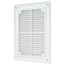 Вытяжная вентиляционная решетка с сеткой и рамкой Mistral 18х25 White, изображение 4