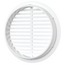 4elementsGrila de ventilatie cu flansa pentru usa ProMistral D50 (4 bucati) White, изображение 5