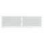 4elementsGrila de ventilatie pentru usa si pervaz Era 4513РП 45х13 White, изображение 2