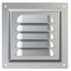 4elementsGrila din otel pentru ventilatie cu plasa Era 1212МЦ 12x12 Silver, изображение 2