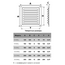 4elementsGrila din otel pentru ventilatie cu plasa Era 1212МЦ 12x12 Silver, изображение 5