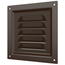 4elementsGrila din otel pentru ventilatie cu plasa Era 1212МЭ 12x12 Brown, изображение 4