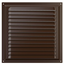 4elementsGrila din otel pentru ventilatie cu plasa Era 2525МЭ 25x25 Brown