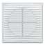 4elementsGrila pentru ventilatie din ABS-plastic cu cadru si plasa Era 1515П 15х15 White, изображение 2