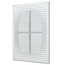 4elementsGrila pentru ventilatie din ABS-plastic cu cadru si plasa Era 1825П 18х25 White, изображение 2