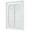 4elementsGrila pentru ventilatie din ABS-plastic cu cadru si plasa Era 1825П 18х25 White, изображение 3