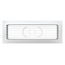 4elementsGrila pentru ventilatie din ABS-plastic cu flansa Era 620РСФ 23x9 White, изображение 2