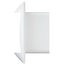 4elementsGrila pentru ventilatie din ABS-plastic cu flansa Era 620РСФ 23x9 White, изображение 3