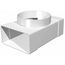 4elementsСonector-teu ventilatie plat-rotund Era 612ТФ10П 6х12 D100