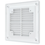 Вытяжная вентиляционная решетка с сеткой Aluvent Econom 1515ES 15x15 White, изображение 4
