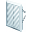Вытяжная вентиляционная решетка с сеткой и фланцем Awenta Classic T26 16.5х23.5 White, изображение 2