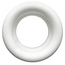 Дверная переточная решетка двухсторонняя (втулка) Hardi 05500 White, изображение 2