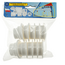 Дверная переточная решетка двухсторонняя (втулка) Hardi 05500 White, изображение 4