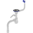 4elementsSifon pentru chiuveta 3 1/2 "x 40 cu robinet pentru masina de spalat si racord, Aquant