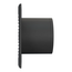 4elementsVentilator evacuare design cu supapa Diciti SLIM 4C D100 Matt Black, изображение 5