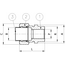 4elementsFiting de conectare M DN20 x 3/4" Genebre, изображение 2