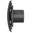 4elementsVentilator evacuare design cu supapa VentEurope FRESH 100 BD Matt Black, изображение 3