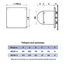 Панель декоративная EON D100/125 179х179 стекло глянцевое White Soft, изображение 2