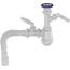4elementsSifon 1 1/2"*40 cu 2 coturi, cu racord extensibil 40х40/50, Aquant, изображение 8