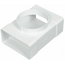 4elementsСonector-teu ventilatie plat-rotund Era 612ТФ10П 6х12 D100, изображение 3