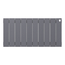 4elementsRadiator bimetal Royal Thermo PianoForte 300 Серебристый Sable 10 sectii, изображение 4