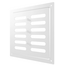 4elementsGrilă MER White reglabilă 20x20 din oțel zincat Promistral