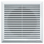 4elementsGrila pentru ventilatie cu plasa Hardi 05300 28х28 D250 White