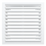 Вытяжная вентиляционная решетка из АБС-пластика Mistral 20х20 White, изображение 2