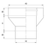 4elementsRacord de trecere cos de fum (start sandwish) Ferrum (430/0,8) D115х200, изображение 4