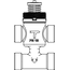 Клапан фанкойла VLG142 PN16 20-4 G3/4 ESBE, изображение 2