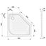 4elementsПоддон душевой кабины PENTA 90x90, изображение 3