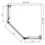 Душевая кабина Pool Spa Metropolis Diamond 90x90, изображение 2
