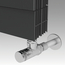 4elementsRadiator bimetal Royal Thermo Pianoforte Tower Noir Sable 18 sectii, изображение 3