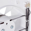 4elementsVentilator de evacuare axial cu doua viteze si plasa ERA 5S-03 D125 White, изображение 5