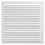 4elementsGrila pentru ventilatie cu plasa Auramax A2323C 23x23 White, изображение 2