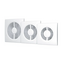 4elementsVentilator evacuare axial cu plasa Era NEO 4S D100 White, изображение 2