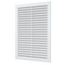 Вытяжная вентиляционная решетка с сеткой Mistral 17х24 White, изображение 4