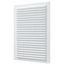 4elementsGrila pentru ventilatie din PVC Aluvent 1724V 17x24 White